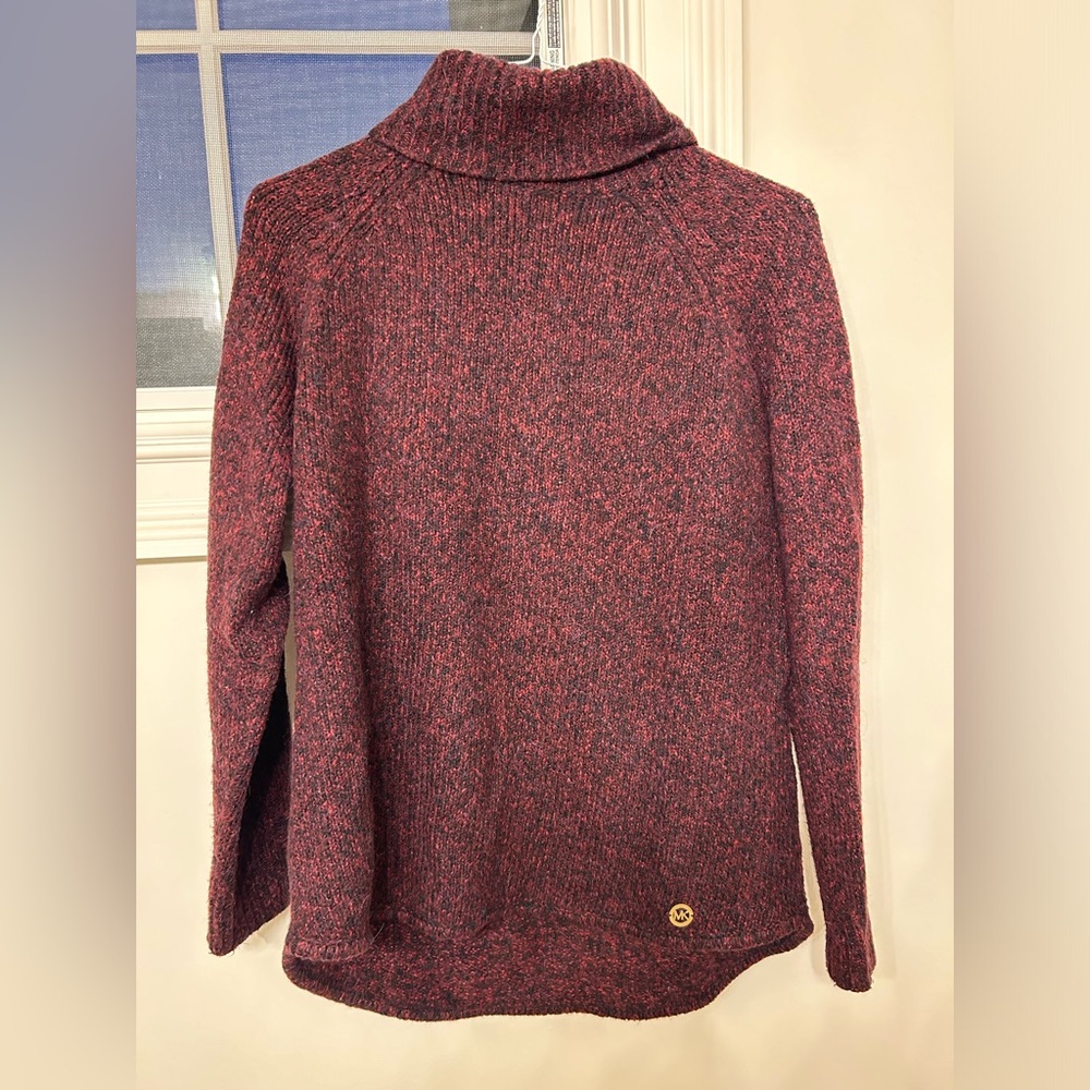 Michael Kors turtleneck sweater (color is burgundy)